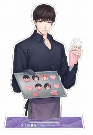 画像ギャラリー No.003のサムネイル画像 / 「恋とプロデューサー」,シモンの誕生日を記念した特製グッズの受注がスタート