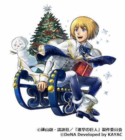 画像ギャラリー No.003のサムネイル画像 / 「進撃の巨人 TACTICS」，IFストーリーイベント「聖なる夜の戦い」が12月11日より開催