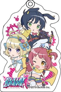画像ギャラリー No.002のサムネイル画像 / 「バレットブレイク」，9月17日にリリース決定。事前登録をした人には限定アクリルキーホルダーをTGS 2019にてプレゼント予定