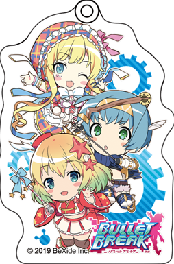画像ギャラリー No.003のサムネイル画像 / 「バレットブレイク」，9月17日にリリース決定。事前登録をした人には限定アクリルキーホルダーをTGS 2019にてプレゼント予定