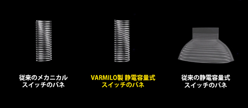 画像ギャラリー No.002のサムネイル画像 / フェルマー，Varmiloの新型静電容量式メカニカルキースイッチを国内販売。搭載キーボードも発売予定