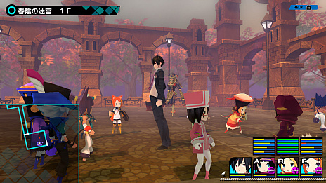 画像ギャラリー No.003のサムネイル画像 / 「CONCEPTION PLUS」の基本的なゲームシステムを紹介。巫女との間に“星の子”を生み出し，最大13人のパーティを作る