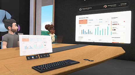 画像ギャラリー No.005のサムネイル画像 / Facebook，「Oculus Quest 2」を使ったバーチャル会議室“Horizon Workrooms”のβ版を公開