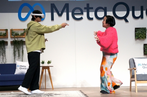 画像ギャラリー No.001のサムネイル画像 / 「Meta Quest 3」発売記念イベントと体験イベントをレポート。MRの新しい時代が到来！ さらに快適で没入感が増した最新HMDに触れてみよう