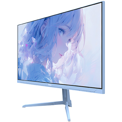 画像ギャラリー No.005のサムネイル画像 / 23.8型200Hz表示で2万円台のPixio製ゲーマー向けディスプレイに，明るいパステルブルーとパステルピンクのカラバリが登場