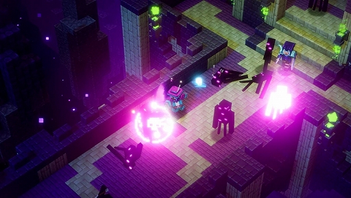 画像ギャラリー No.003のサムネイル画像 / 「Minecraft Dungeons」の最新DLC「Echoing Void」は，2021年7月28日に発売。物語の最終章は「ジ・エンド」で繰り広げられる