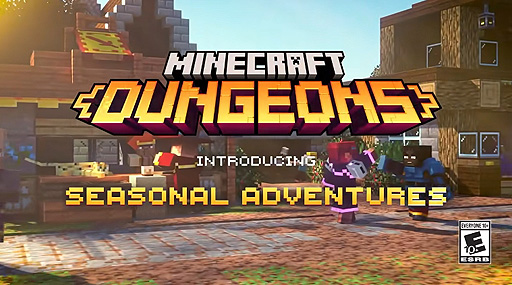 画像ギャラリー No.002のサムネイル画像 / 「Minecraft Dungeons」，初のシーズンアドベンチャーとなる“Cloudy Climb”の新要素紹介映像が公開に