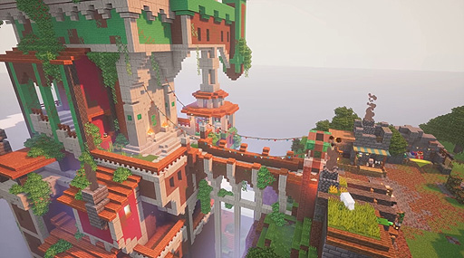 画像ギャラリー No.005のサムネイル画像 / 「Minecraft Dungeons」，初のシーズンアドベンチャーとなる“Cloudy Climb”の新要素紹介映像が公開に