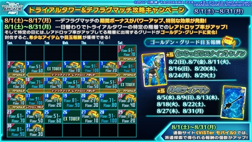 画像ギャラリー No.037のサムネイル画像 / 「SAOAC ディープ・エクスプローラー」，“灼熱！アタックガール”など，8月に実施されるイベントとキャンペーン情報が公開に