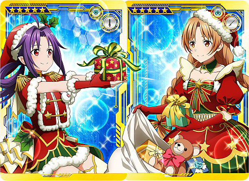 画像ギャラリー No.006のサムネイル画像 / 「SAOAC ディープ・エクスプローラー」，クリスマス衣装カードのプロモーションムービー公開