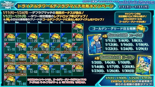 画像ギャラリー No.062のサムネイル画像 / 「SAO AC ディープ・エクスプローラー」，クリスマスイベントやキャンペーンが開催
