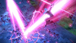 画像ギャラリー No.015のサムネイル画像 / Switch版「Fate/EXTELLA LINK」，サーヴァント26騎タイプ別紹介の第7回が公開＆ディフォルメサーヴァントの立て看板が全国24店舗に設置決定