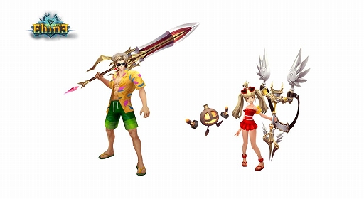 画像ギャラリー No.003のサムネイル画像 / 「エルン ジェネシス」，夏の特別召喚確率アップイベントが開催