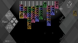 画像ギャラリー No.002のサムネイル画像 / Switch「スパイダーソリティア BLACK」と「ソリティア クロンダイク BLACK」が20％オフになるセールが開催