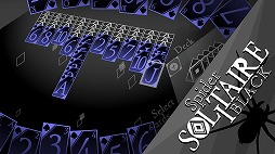 画像ギャラリー No.006のサムネイル画像 / Switch「スパイダーソリティア BLACK」と「ソリティア クロンダイク BLACK」が20％オフになるセールが開催