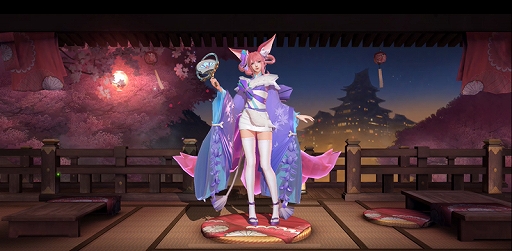 画像ギャラリー No.002のサムネイル画像 / 「伝説対決」，イベント「メモリーオブサマー」が開始。ヒーロー「リリアナ」の新スキン「夏祭り」も登場