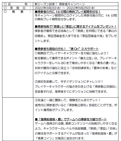 画像ギャラリー No.006のサムネイル画像 / 「信長の野望 Online 〜天楼の章〜」，ダンジョン“夢幻城”に新モード「夢幻冥泉」が登場