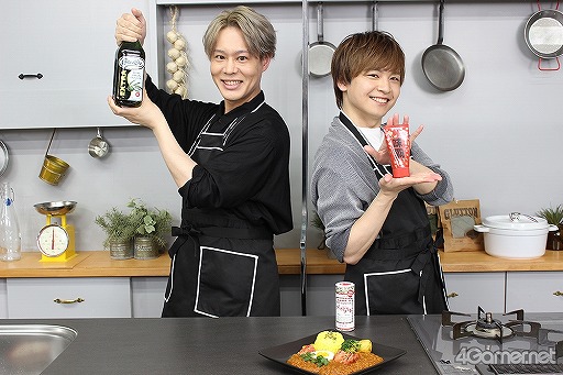 画像ギャラリー No.010のサムネイル画像 / 「あんスタ！！」新番組「CAFE CINNAMON ニキズキッチン」第1回収録現場に潜入レポート。山口智広さん＆神尾晋一郎さんがスパイスカレー作りで腕を振るう！