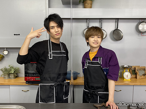 画像ギャラリー No.014のサムネイル画像 / 「あんスタ！！」CAFE CINNAMON ニキズキッチン第2回収録現場に潜入レポート。山口智広さん＆阿座上洋平さんがハンバーグ作りに挑戦！
