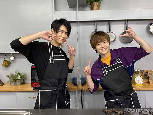画像ギャラリー No.019のサムネイル画像 / 「あんスタ！！」CAFE CINNAMON ニキズキッチン第2回収録現場に潜入レポート。山口智広さん＆阿座上洋平さんがハンバーグ作りに挑戦！