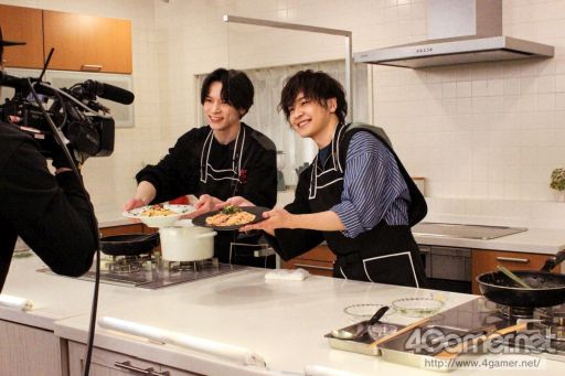画像ギャラリー No.012のサムネイル画像 / 「あんスタ！！」配信番組「CAFE CINNAMON ニキズキッチン」第14回の収録現場に潜入！　フォトレポート＆収録後インタビューをお届け