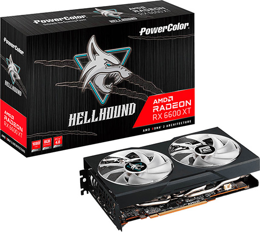 画像ギャラリー No.002のサムネイル画像 / OC仕様のPowerColor製RX 6600 XT搭載カードが国内発売