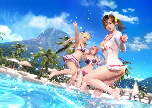 画像ギャラリー No.006のサムネイル画像 / 「DEAD OR ALIVE Xtreme 3 Scarlet」，ほのかとマリー・ローズの最新イメージビデオ公開