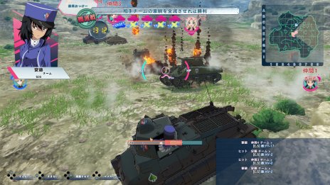 画像ギャラリー No.010のサムネイル画像 / これが最新鋭の「10式戦車」だ。「ガールズ＆パンツァー ドリームタンクマッチDX」，新要素を紹介するスクリーンショットを多数公開