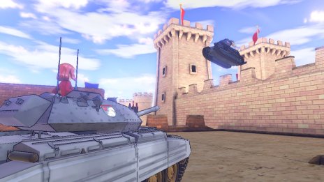 画像ギャラリー No.035のサムネイル画像 / これが最新鋭の「10式戦車」だ。「ガールズ＆パンツァー ドリームタンクマッチDX」，新要素を紹介するスクリーンショットを多数公開