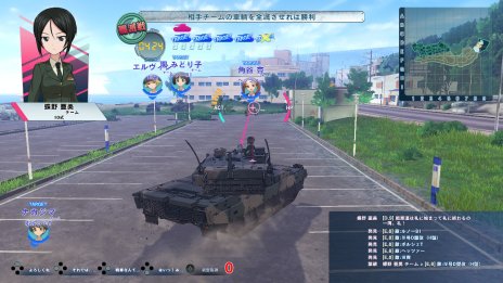 画像ギャラリー No.043のサムネイル画像 / これが最新鋭の「10式戦車」だ。「ガールズ＆パンツァー ドリームタンクマッチDX」，新要素を紹介するスクリーンショットを多数公開