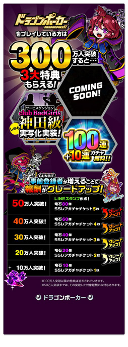 画像ギャラリー No.010のサムネイル画像 / 「ガンビット」，事前登録の受付がスタート。「城とドラゴン」や「ドラゴンポーカー」と連動した事前登録応援キャンペーンなども開催
