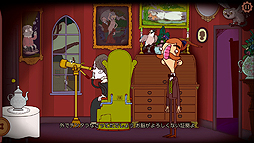 画像ギャラリー No.008のサムネイル画像 / イギリスのユーモアに満ちたポイント＆クリック型ADV「バートラム・フィドルの冒険 エピソード2：惨々たる誤算」，Switch版の配信が本日開始