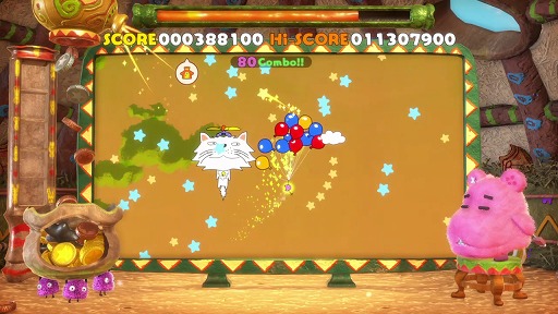 画像ギャラリー No.006のサムネイル画像 / 「日々、コントローラーいじり。」，ミニゲーム第3弾「フワフワバルーン」が本日配信