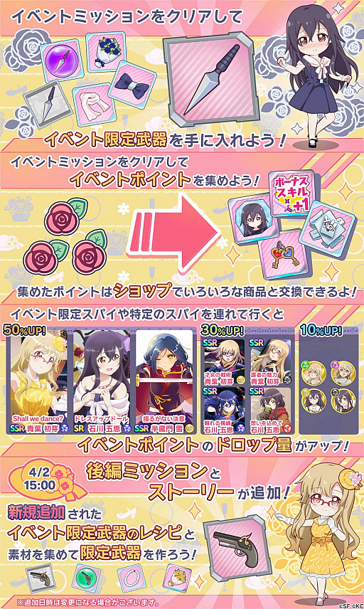 画像ギャラリー No.004のサムネイル画像 / 「RELEASE THE SPYCE」，「SPYCEフェスガチャ」と青葉初芽バースデーイベント「最高のプレゼント」開催