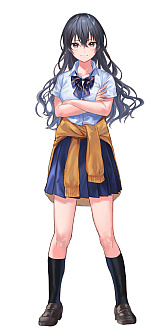 画像ギャラリー No.001のサムネイル画像 / 百合系アドベンチャーゲーム「クダンノフォークロア」が本日発売。謎の怪異に立ち向かいながら，少女たちの成長と恋愛を見守ろう