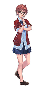 画像ギャラリー No.004のサムネイル画像 / 百合系アドベンチャーゲーム「クダンノフォークロア」が本日発売。謎の怪異に立ち向かいながら，少女たちの成長と恋愛を見守ろう
