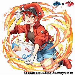 画像ギャラリー No.005のサムネイル画像 / 「ミリオンモンスター」，TVアニメ“はたらく細胞”とのコラボが本日スタート