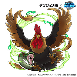 画像ギャラリー No.017のサムネイル画像 / 「ミリオンモンスター」と「ダンジョン飯」のコラボが18：00にスタート。「ダンジョン飯」のキャラクターになりきれる装備など報酬は多彩
