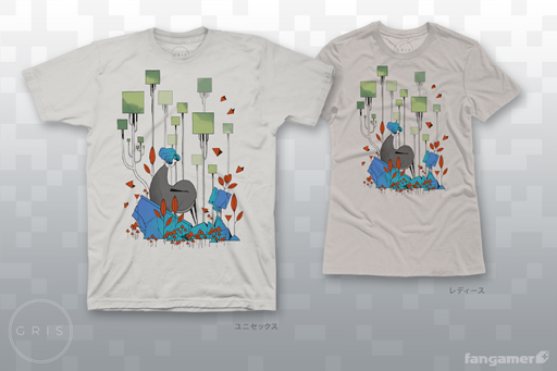 画像ギャラリー No.003のサムネイル画像 / Fangamer Japan，「GRIS」の最新グッズを販売開始。オリジナルTシャツなど