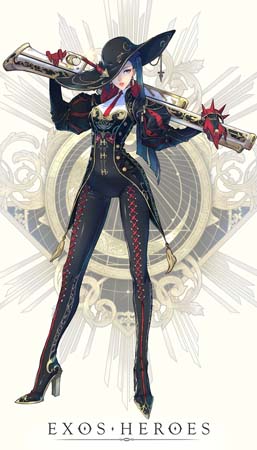 画像ギャラリー No.002のサムネイル画像 / 「エグゾスヒーローズ」，新規フェイトコア｢ファントムシャドウ_リエノール｣が登場。P.I.Wアップデート記念イベントも