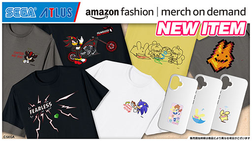 画像ギャラリー No.001のサムネイル画像 / 「ソニック」「ぷよぷよ」の新作Tシャツ，スマホケースがAmazon Merch on Demandに登場
