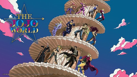 画像ギャラリー No.002のサムネイル画像 / 世界初ッ！「ジョジョの奇妙な冒険」の体験型公式ショップ「THE★JOJO WORLD」2025年夏に渋谷でオープン。イラスト第1弾「螺旋階段」公開