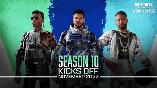 画像ギャラリー No.001のサムネイル画像 / 「CoD: Mobile」，11月10日9：00に“シーズン10：ワールドクラス”が開始。サッカーの名選手たちが参戦