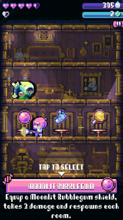 画像ギャラリー No.008のサムネイル画像 / 少女モリーがお化け退治。スマホ向けアクション「Candies 'n Curses」を紹介する「（ほぼ）日刊スマホゲーム通信」第1905回