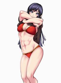 画像ギャラリー No.002のサムネイル画像 / 「ケンガンUB」，バレンタインキャンペーン開催。★4闘技者「呉迦楼羅【水着】」が登場