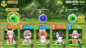 画像ギャラリー No.001のサムネイル画像 / アプリ版「けものフレンズ3」，バトルの要となる「けものミラクル」の詳細が明らかに。主要キャラ「ドール」の大技を4Gamerで先行公開