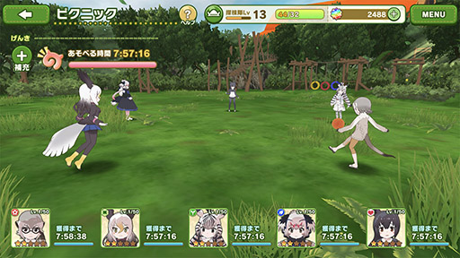 画像ギャラリー No.007のサムネイル画像 / 「けものフレンズ3」，ちからくらべやピクニックなどゲーム内で楽しめる要素が明らかに。フェネックのフレンズストーリーを確認できる画像も掲載