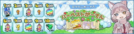 画像ギャラリー No.012のサムネイル画像 / 「けものフレンズ3」，イベント“ハーベストがーでんの宝探し”が開始