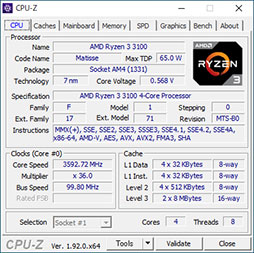 画像ギャラリー No.007のサムネイル画像 / 2万円前後で買える4コアCPU「Ryzen 3 3300X/3100」のゲーム性能をチェック。「Core i3-10300」との対決結果はいかに?