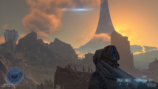 画像ギャラリー No.009のサムネイル画像 / 「Halo: Infinite」のゲームプレイ映像から明らかになる事実。マスターチーフの新たな敵，“バニッシュド”とは
